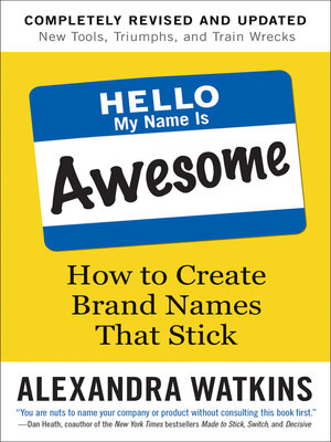 cover image of Hello, My Name Is Awesome